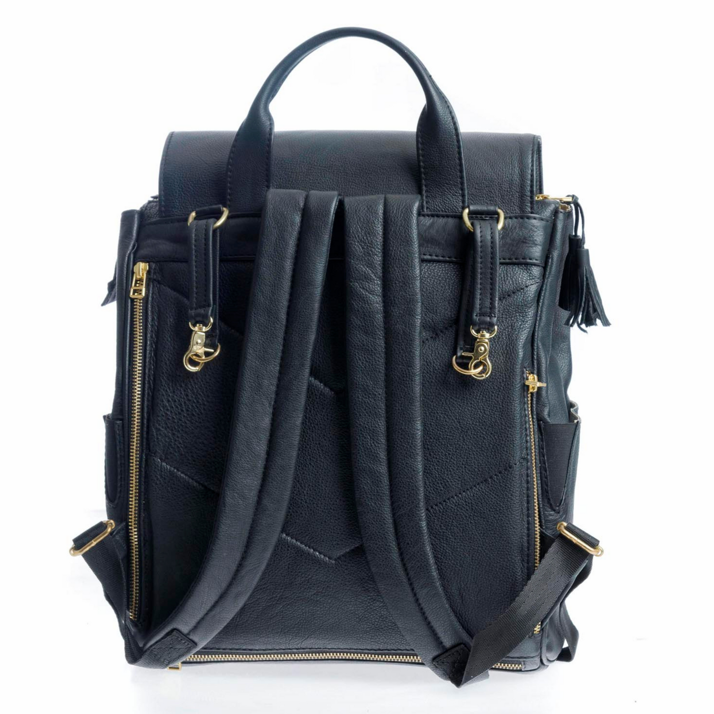 Pañalera Mia Backpack Negra I Dorado