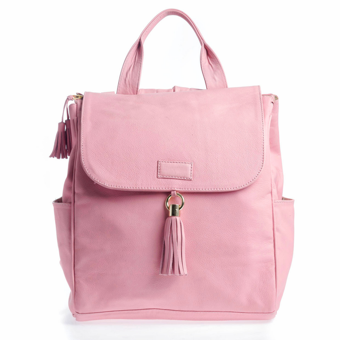 Pañalera Mia Backpack Rosa I Dorado